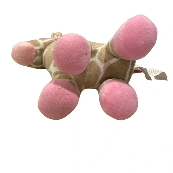Carter's Tan & Pink Plush Giraffe Jungle Stuffed Animal - Picture 2 of 4